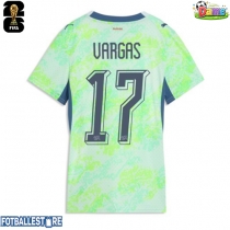 Sveits Ruben Vargas #17 Bortedrakt Dame VM 2026 Kortermet